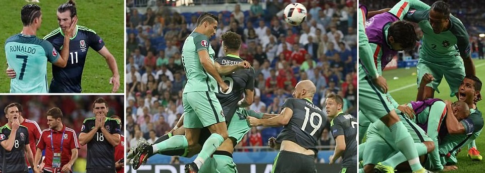 Portugal 2-0 Wales Highlights